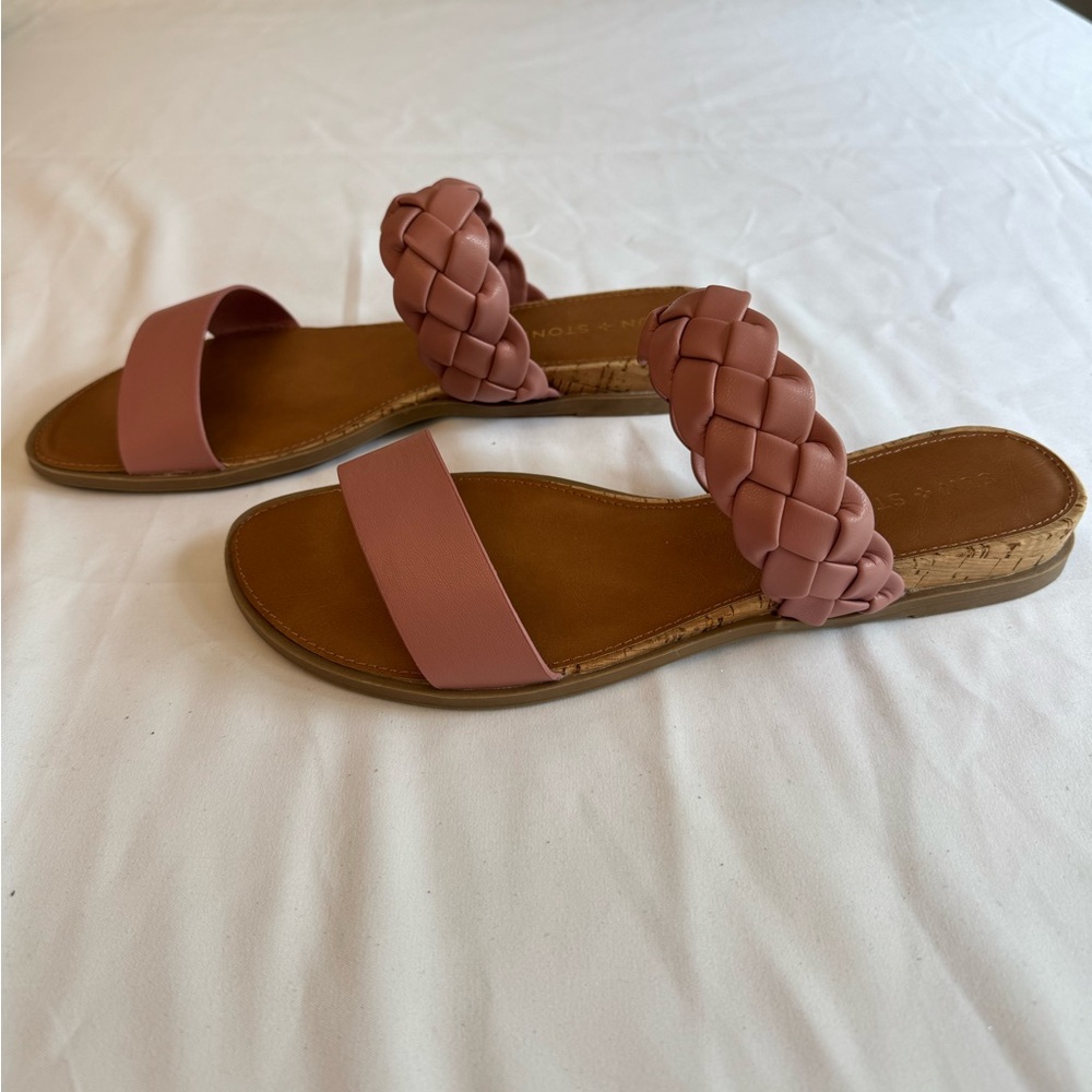 Sun + Stone Easten Double Band Sandals